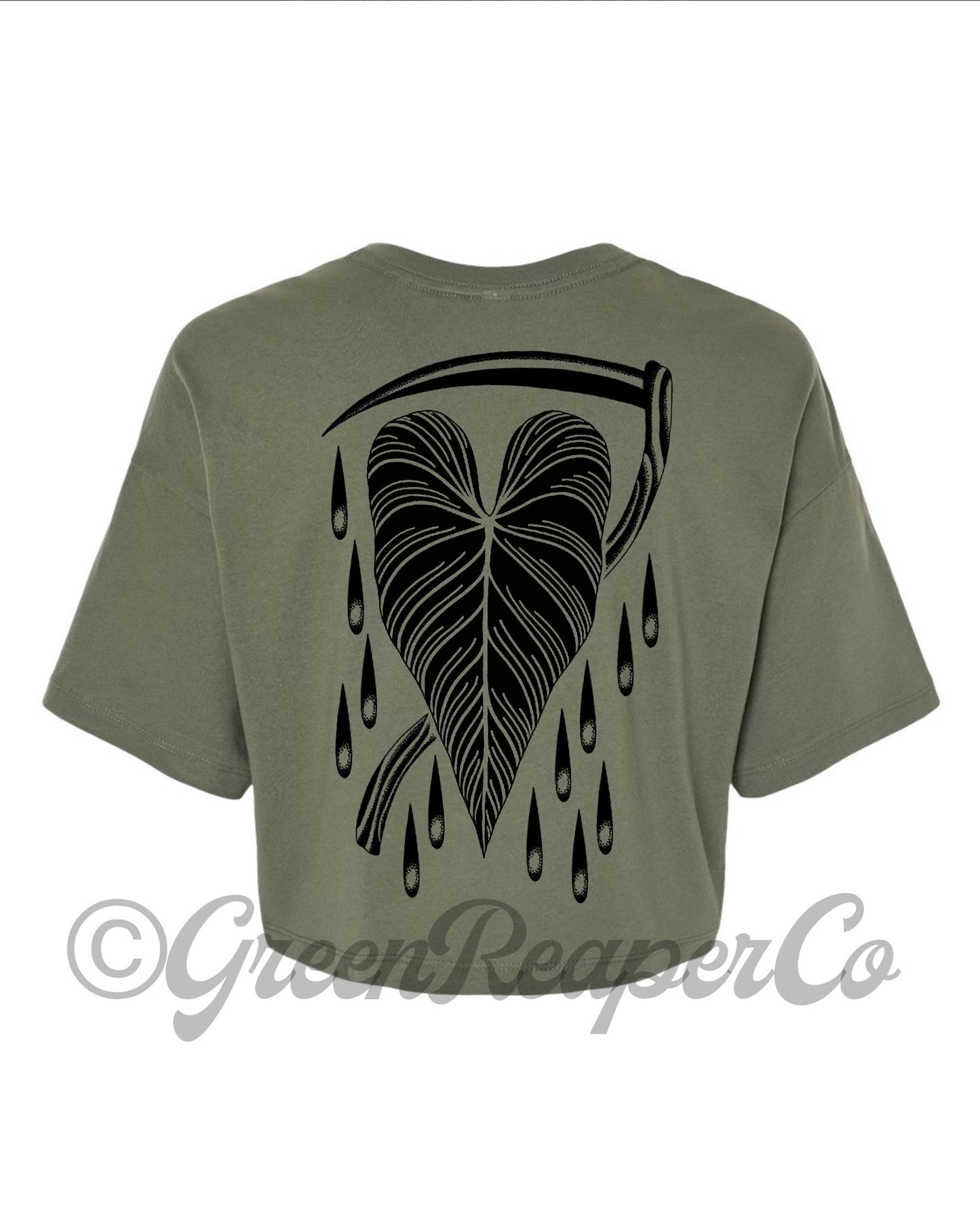 “There Better Be Plants” Reaper Leaf Crop T